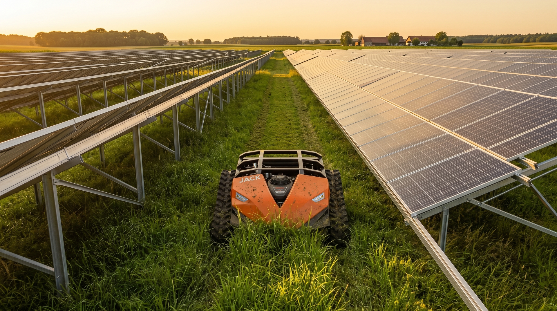 Jack Mini im Solarpark