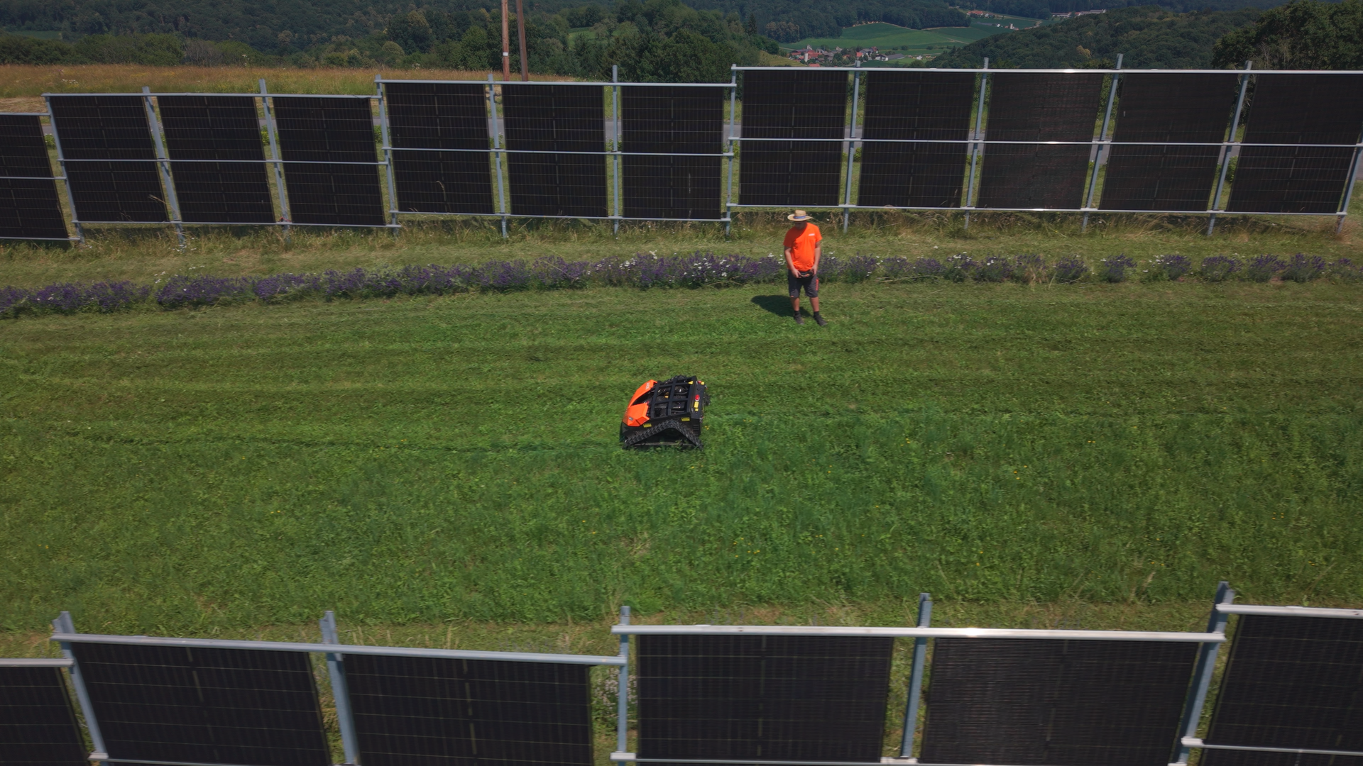 JACK Mini Mulcher Solarparkpflege