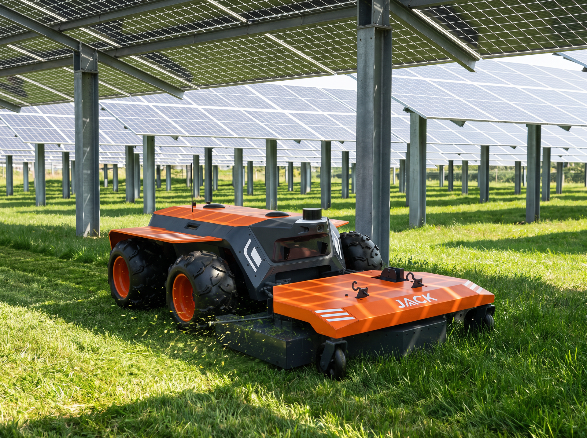 JACK M130 Elektro-Mäher, ferngesteuert oder autonom